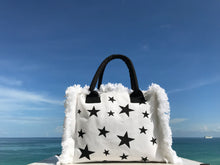 Load image into Gallery viewer, BLACK STAR FRINGE BAG