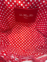 Load image into Gallery viewer, RED FRINGE BAG " JE T'AIME "
